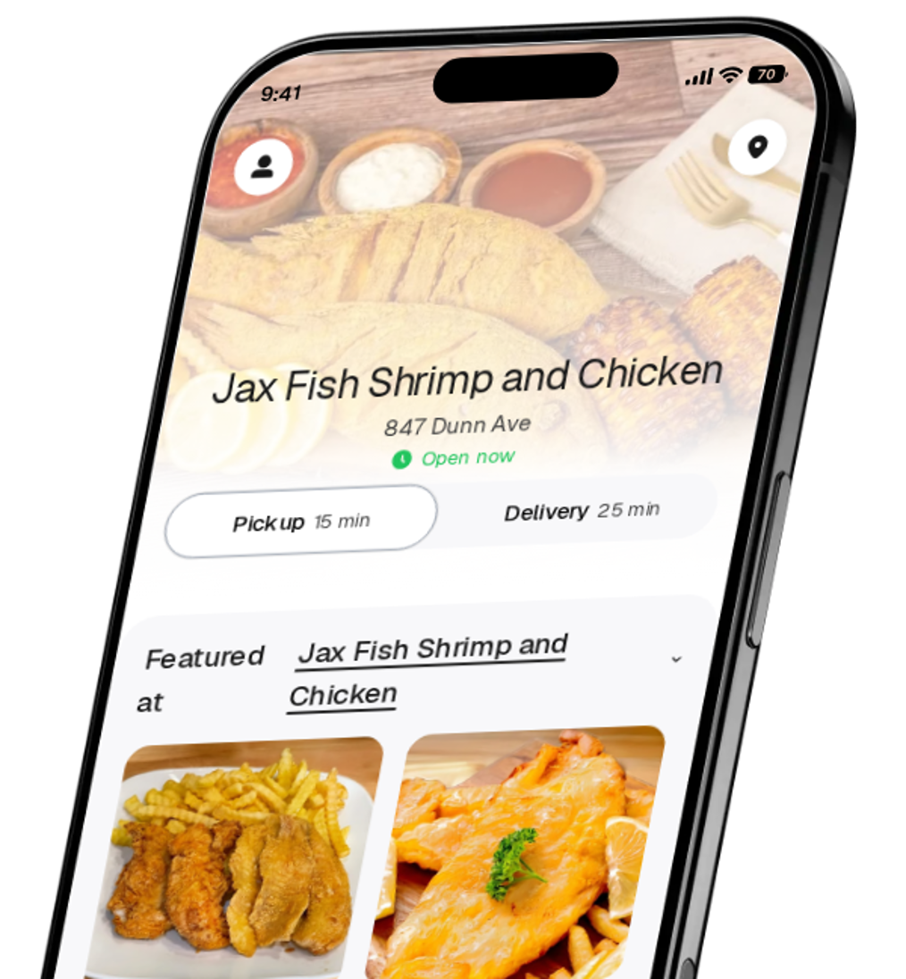 Jax Fish Shrimp and Chicken app preview