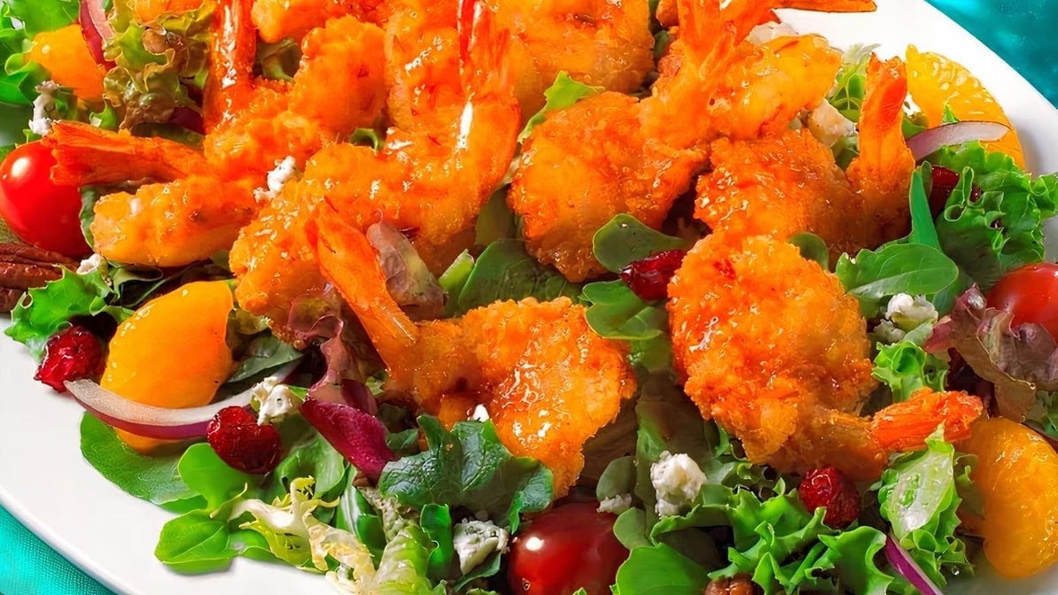 Grilled Shrimp Salad.