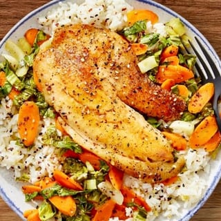 Rice Bowls Fish