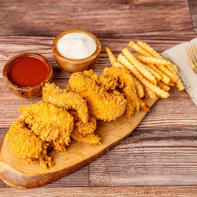 4 Chicken Fingers.