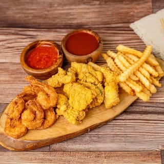 # 18. Catfish Nuggets & Shrimp
