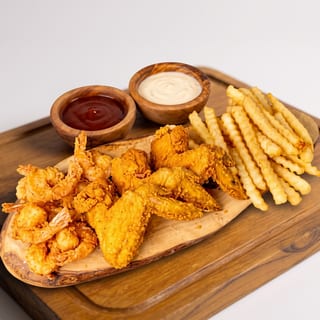 # 6. Wings & Shrimp