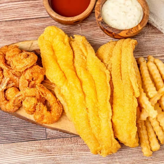 #4. Catfish & Shrimp.