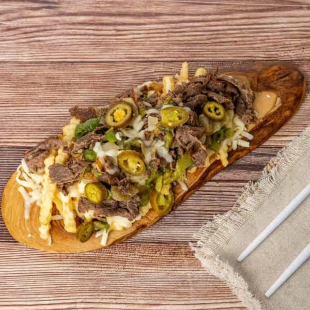 # 34 Loaded Fries Beef.