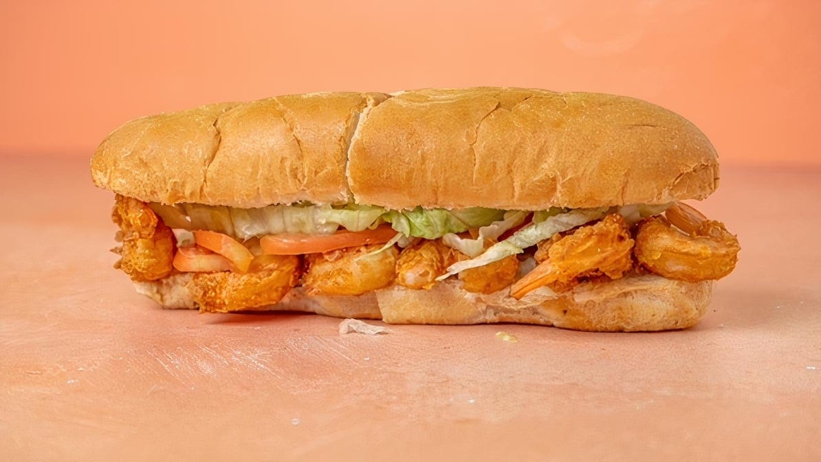 # 27 SHRIMP PO'BOY.