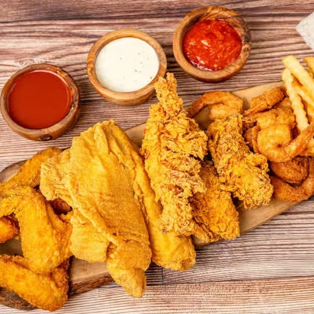 5 Items Seafood Platter.