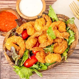 Fried Shrimp Salad
