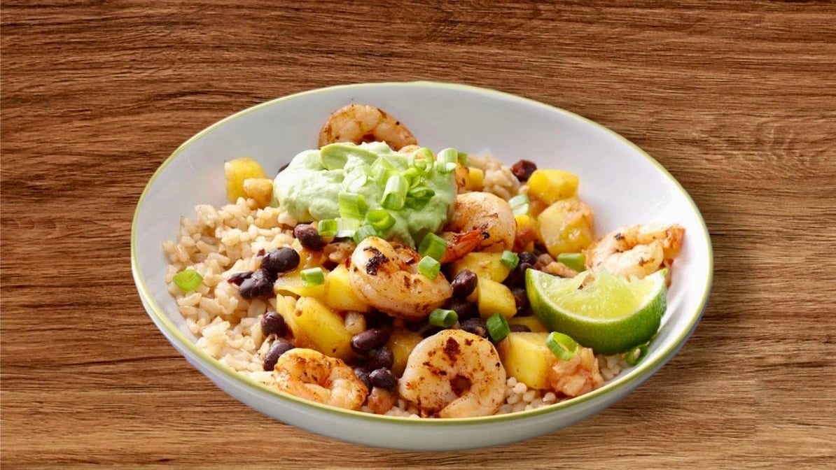 Rice Bowls Shrimp.