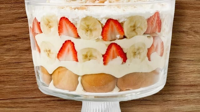 Strawberry Pudding.